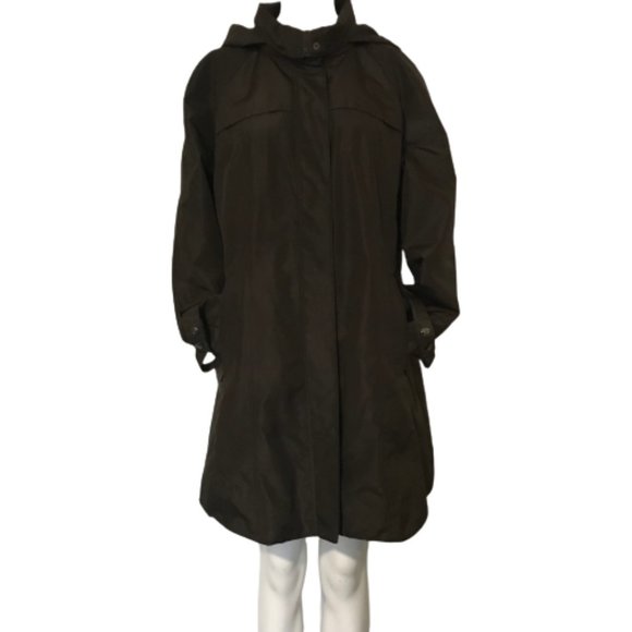 Fen-Nelli Size 12 Brown Hooded Jacket - Picture 9 of 12